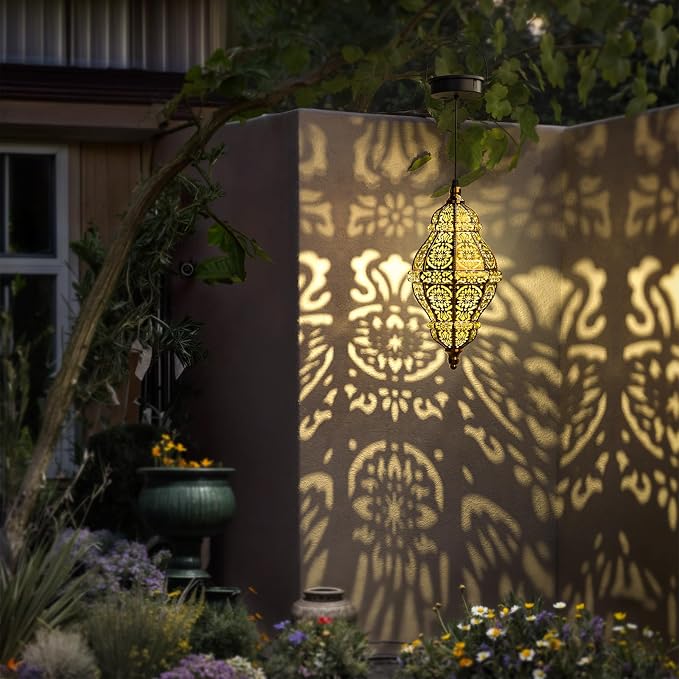 Twinkya Hanging Solar Lights Outdoor Garden Decor, Decorative Waterproof - Image 2
