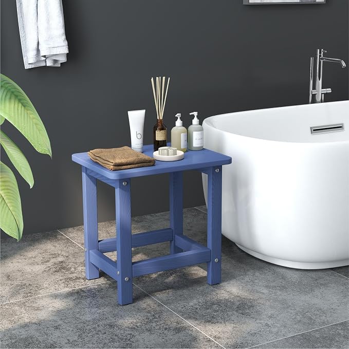Weatherproof Outdoor Side Table, HDPE Small Outdoor Table - Image 9