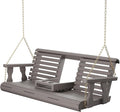Porchgate Amish Heavy Duty Console Porch Swing by Porchgate