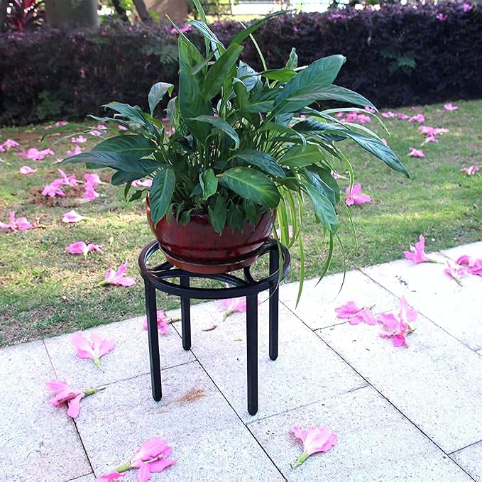 Zhongma Set of 3 Fully Assembled Metal Plant Stand - Image 6