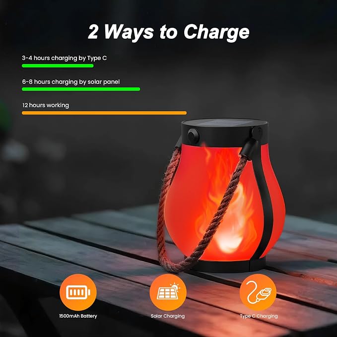 Hompavo Gen2 Solar Lanterns Outdoor - Image 4