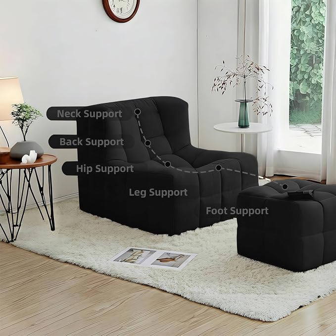 Bean Bag Chair - Memory Foam Bean Bag Chair - Image 8