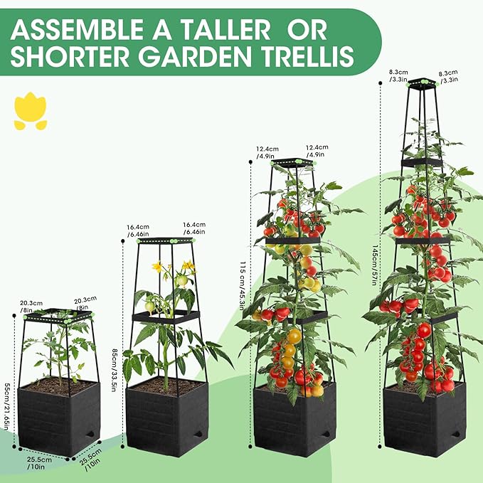 MQFORU 2Pack Raised Garden Bed Planter Boxes - Image 7