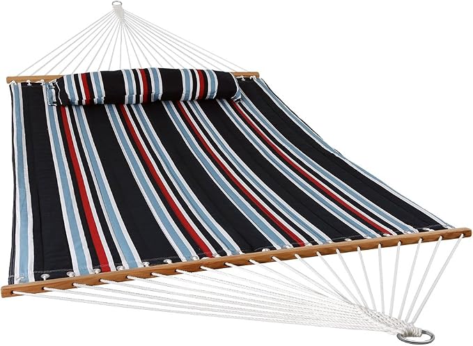 Sunnydaze Quilted Outdoor Hammock - Image 10