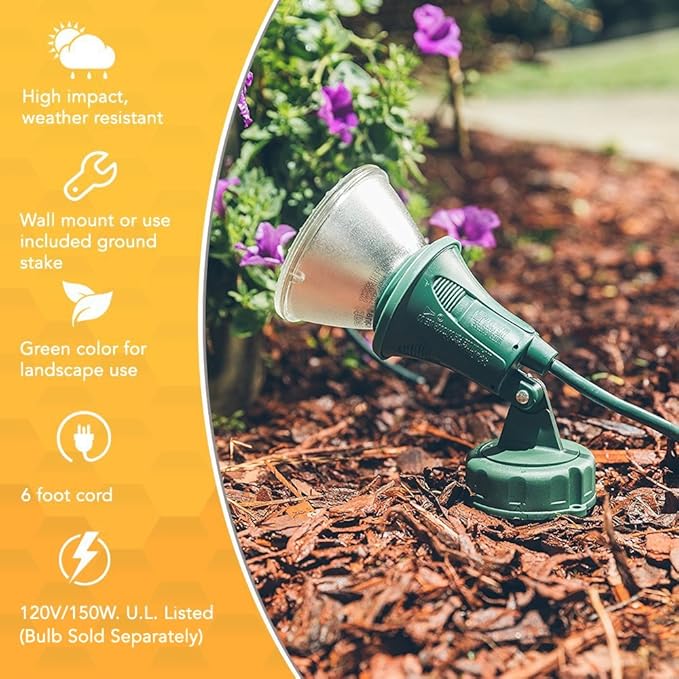 Woods Outdoor Floodlight Fixture - Image 2