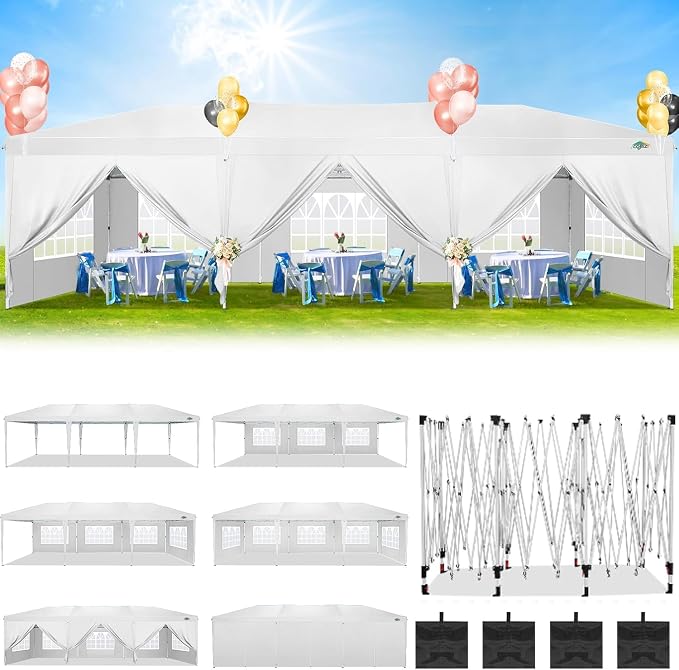 COBIZI 10x30 Pop Up Canopy Tent - Image 3