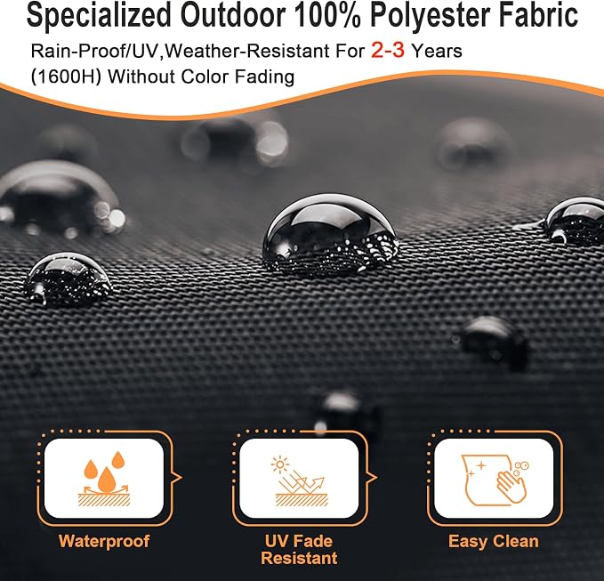 Outdoor Furniture 66in Round Daybed Retractable Canopy Replacement Cover - Image 2