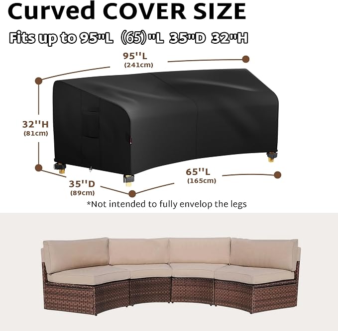 iBirdie Outdoor Sectional Cover - Image 4