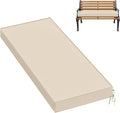 Premium Outdoor Bench Cushions for Patio Furniture 3.5inches Memory Foam Bench by Pakunoda