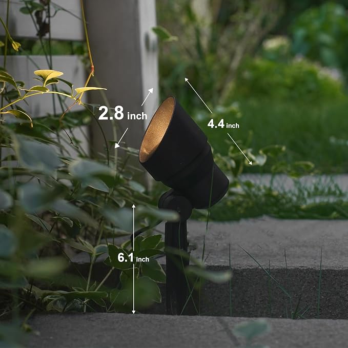 GOODSMANN Low Voltage Landscape Lights Landscape Floodlights Spotlights 3W LED - Image 6