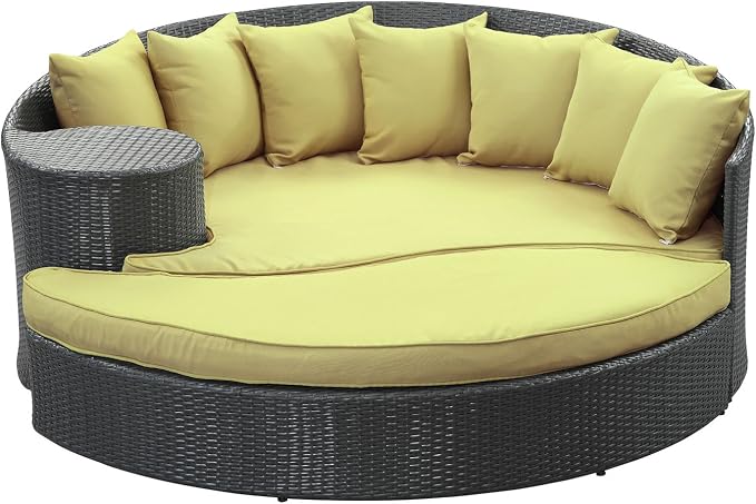 Modway Taiji Outdoor Wicker Patio Daybed - Image 5