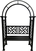 Oakland Living Black Aluminum Garden Arbor Arch by Oakland+Living