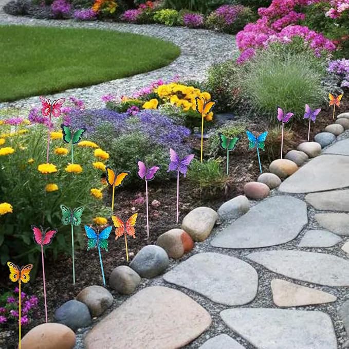 hogardeck Garden Decor for Outside, Yard Art Garden Decorations for Outdoor - Image 4