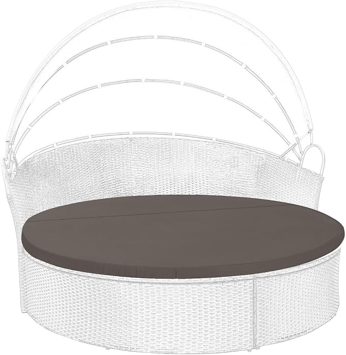 Outdoor Weatherproof Sunproof Waterproof Round Bed Cover, by FSJITF