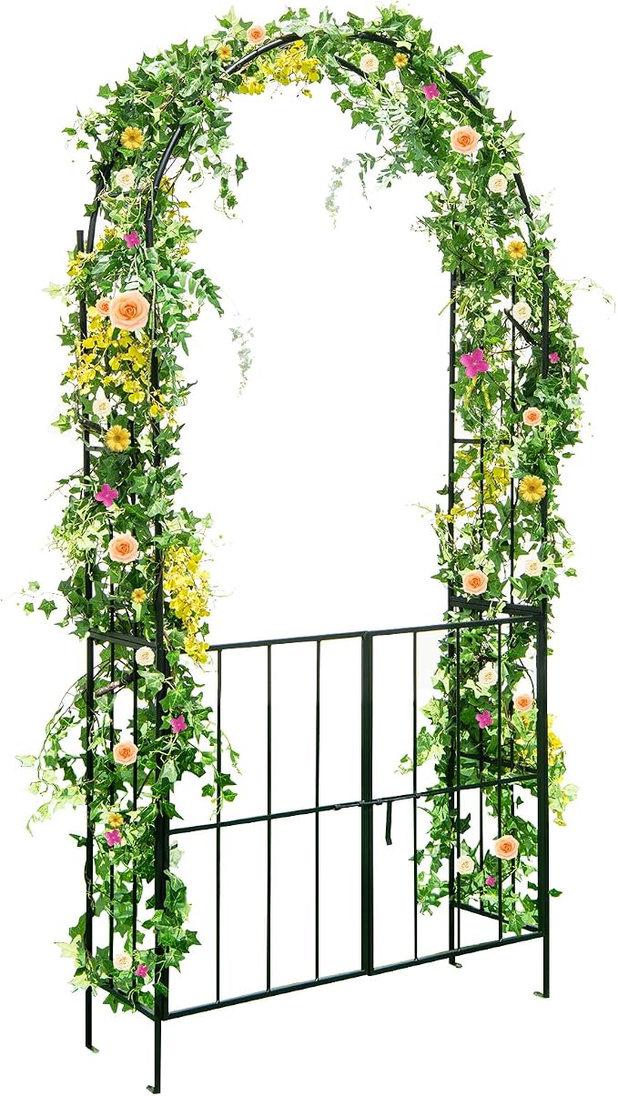 Tangkula 7.5Ft Garden Arbor by TANGKULA