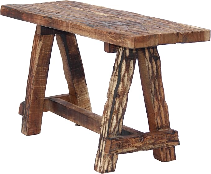 The Urban Port Wooden Garden Patio Bench - Image 8