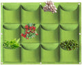 Hanging Planting Grow Bags, 12 Pockets Hanging Vertical Wall Planter Wall by LITLANDSTAR
