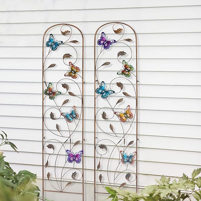 LEWIS&WAYNE 2 Pack Metal Garden Trellis - Image 5