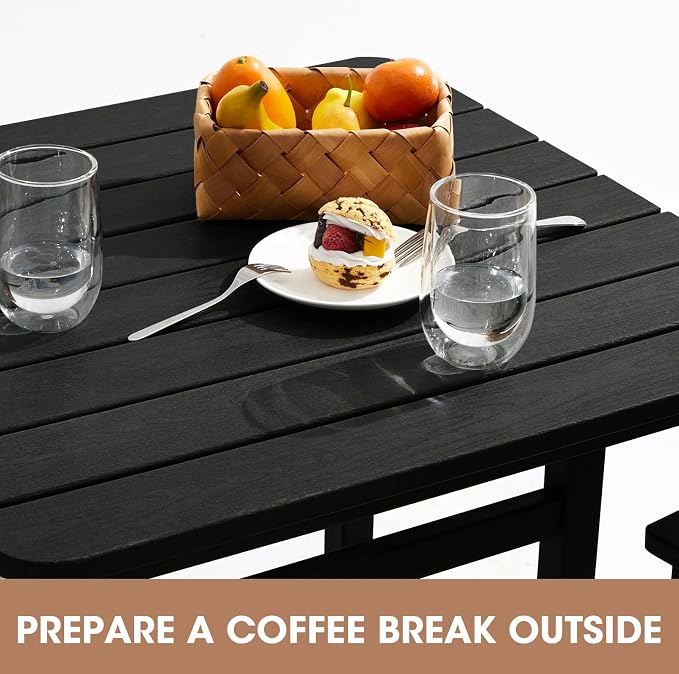 SERWALL 6 Pieces Outdoor Patio Bar Set - Image 2