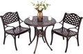 YUSING 3 Piece Outdoor Patio Bistro Set, Furniture Set by YUYUSING