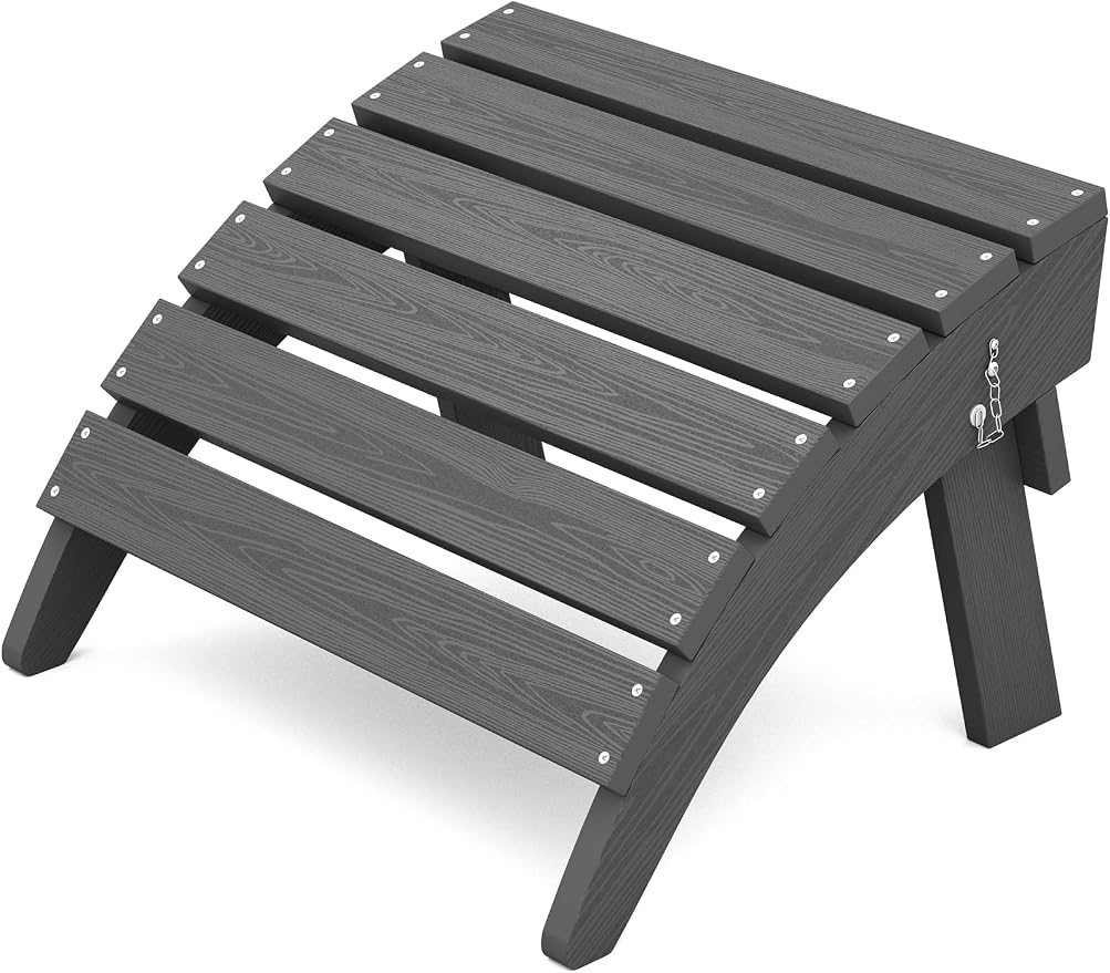 KINGYES Folding Adirondack Ottoman by KINGYES