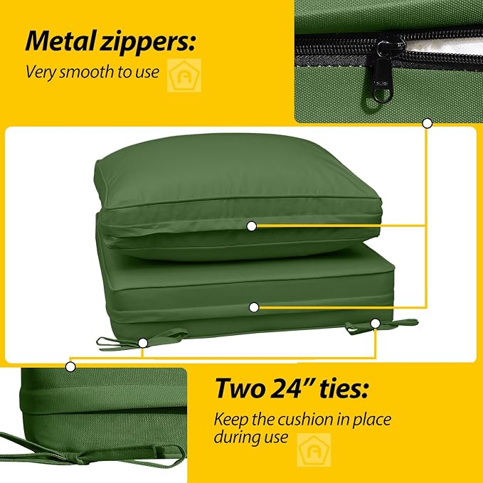 AAAAAcessories Outdoor Deep Seat Cushions - Image 3