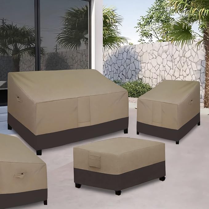 Easy-Going Patio Coffee Table Cover Small Outdoor Rectangular Table Cover - Image 7