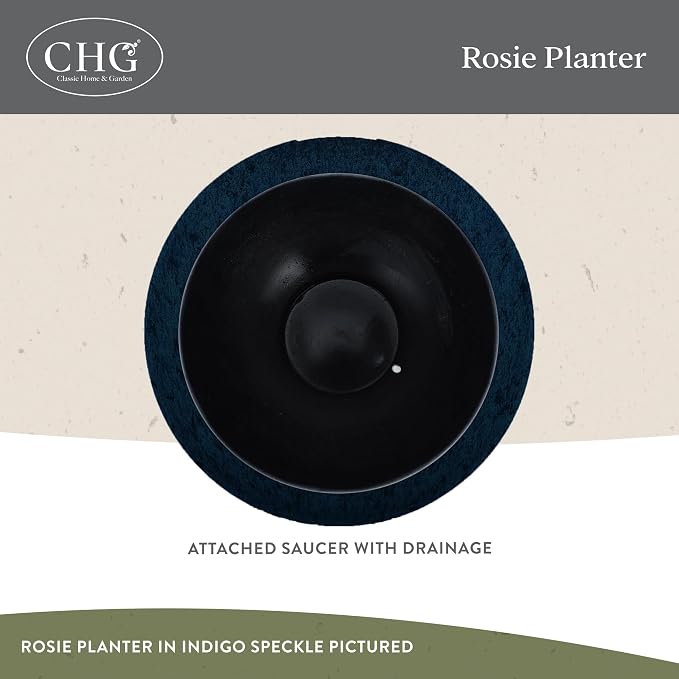 Classic Home and Garden Rosie Modern Planter w/Drainage - Image 3