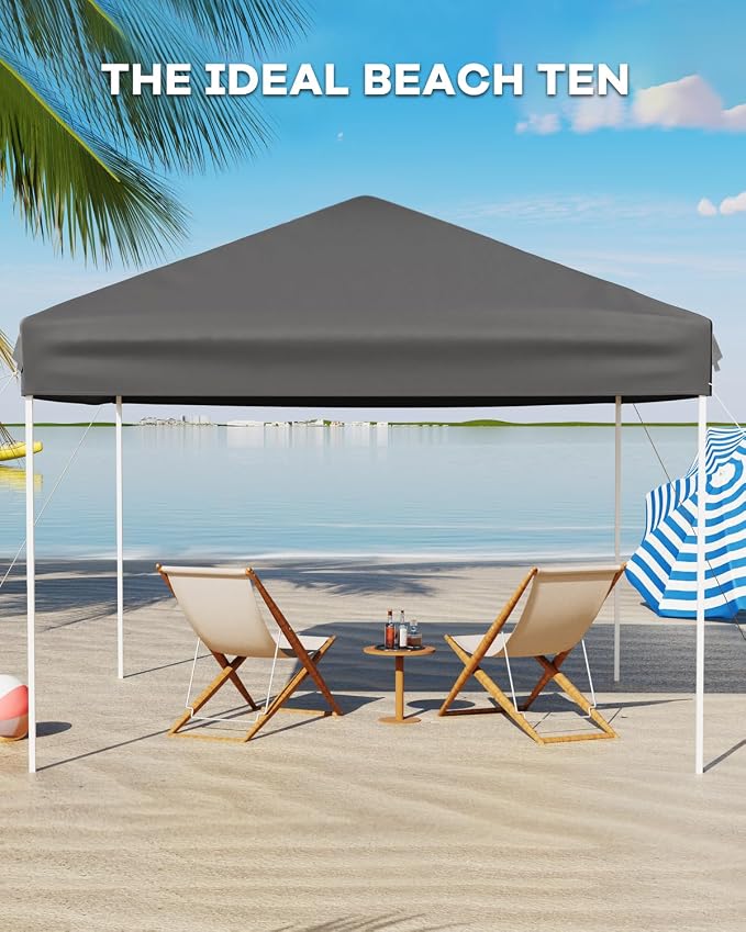 10x10 Pop Up Canopy Tent, Easy Up Canopy - Image 4