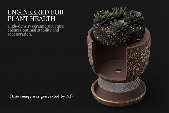 Decorative Ceramic Planter Pot - Image 7