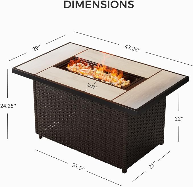 Grand patio 8-Piece Patio Furniture Set - Image 9