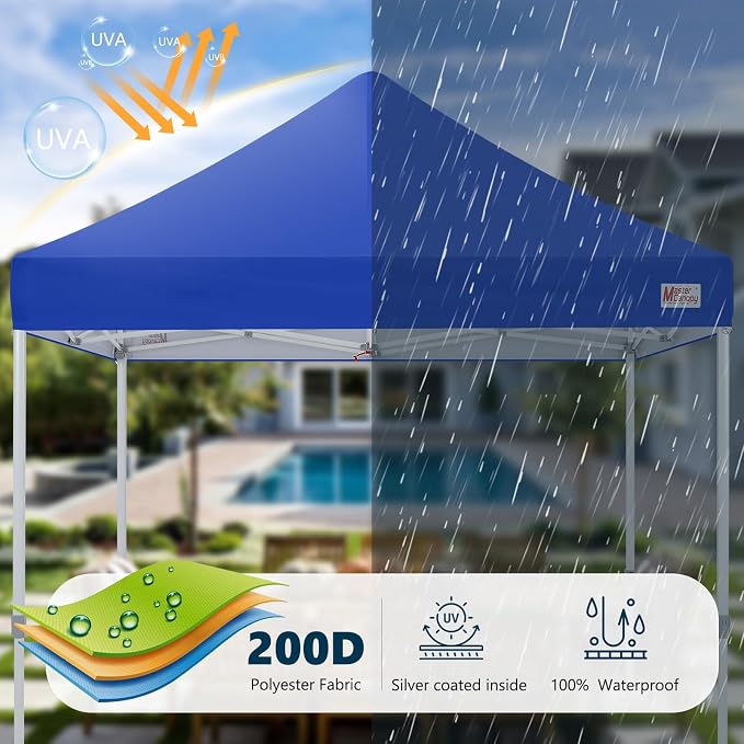 MASTERCANOPY Pop Up Canopy Tent Commercial Grade 10x10 Instant Shelter - Image 6