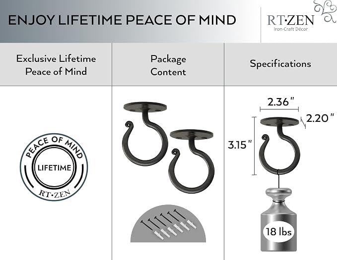 RTZEN Plant Hangers Indoor or Outdoor - Image 3