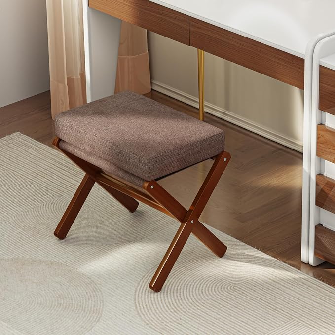 Foldable Foot Stool Ottoman, Modern Foot Rest - Image 2