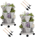 DUNCHATY Stackable Planter, Vertical Garden Planter by DUNCHATY