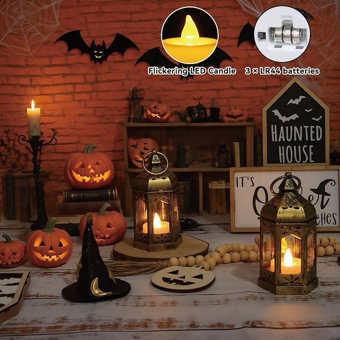 8Pcs 5-inch Mini Lanterns Centerpieces - Image 7