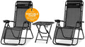 SereneLife Outdoor Zero Gravity Lounge Chair Set by SereneLife