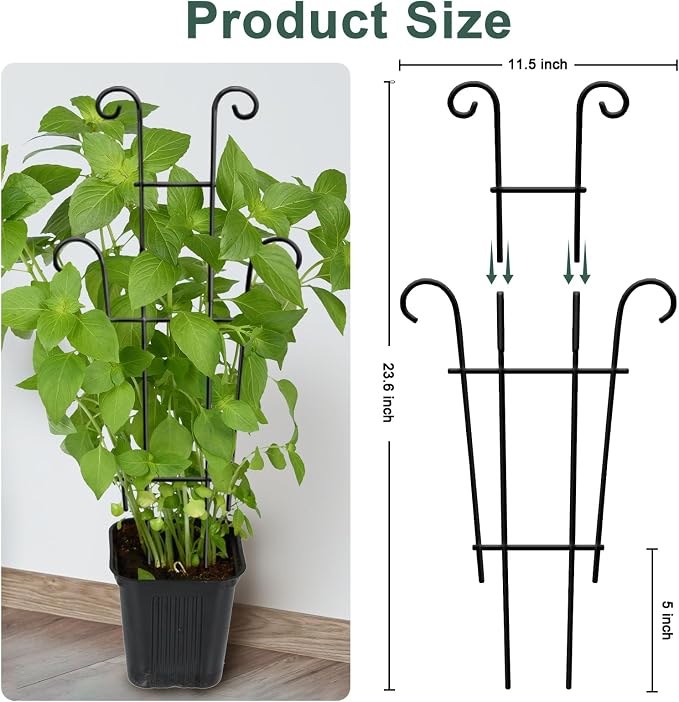 Coomin 23in Taller Plant Trellis - Image 3