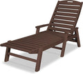POLYWOOD NCC2280MA-P Nautical Arms Chaise by POLYWOOD
