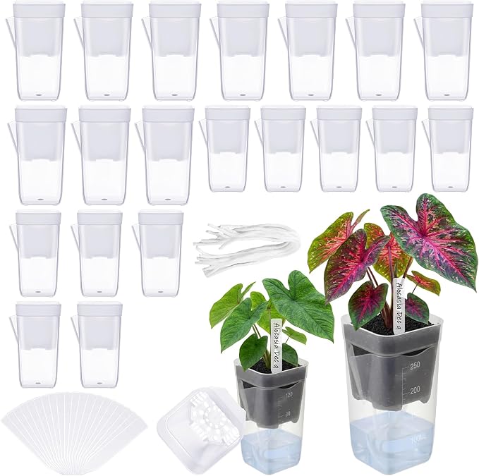 LemonRoad 20 Pack 2" and 2.5" Small Self Watering Pots by Unknown