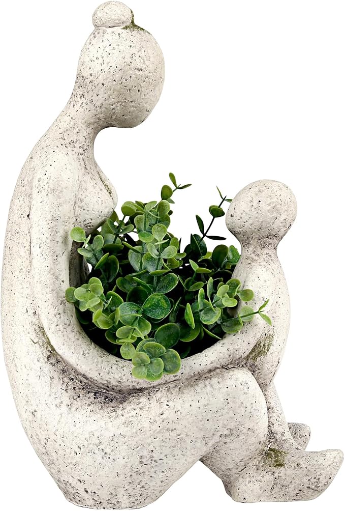 Unique Planters for Indoor Outdoor Plants Head Face Planter Pot Large Succulent - Image 2