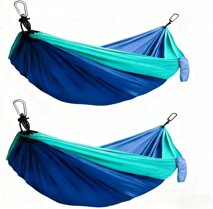 2Pack Hammocks| Camping Hammock | Portable Outdoor Hammock Set | by LAZYTAIL