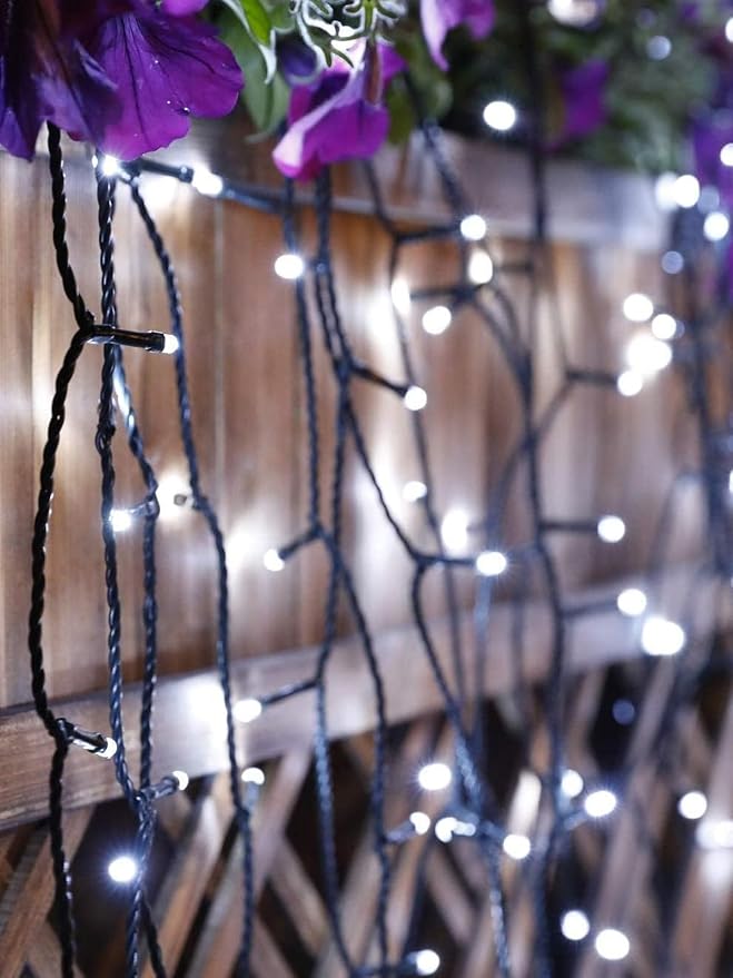 4-pack Solar Christmas Lights Outdoor Waterproof, 400LED 132FT Solar String - Image 6