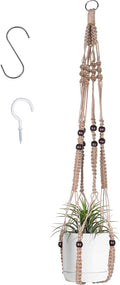 Macrame Plant Hanger Indoor Hanging by BlueMake