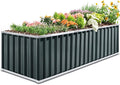 KING BIRD Galvanized Raised Garden Bed by KINGBIRD