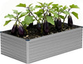 Vengarus 6x3x2FT Galvanized Raised Garden Bed Kit, Deep Root Planter Box by Vengarus
