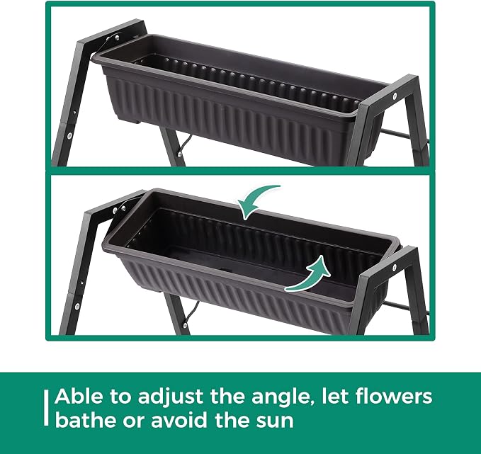 Raised Garden Planter Bed, Tiered Planter Stand - Image 5