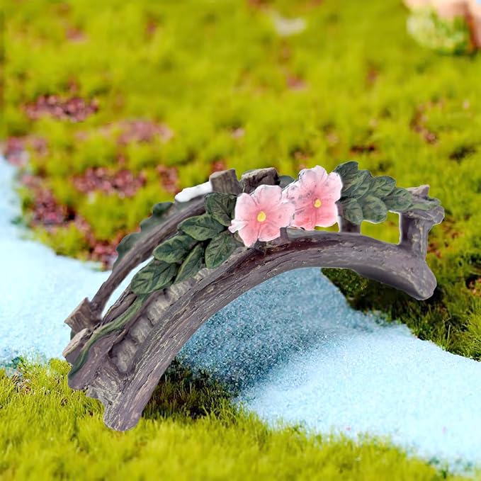MUAMAX Fairy Garden Bridge Mini Bridge - Image 6