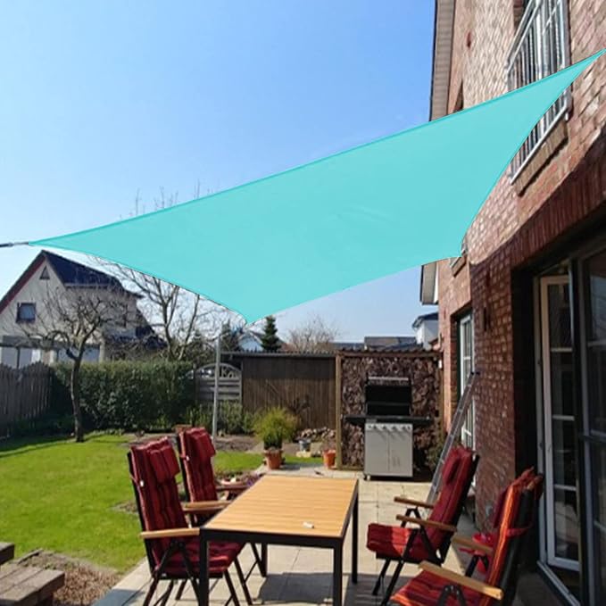Coarbor Waterproof Sun Shade Sail 16'x16' Rectangle Canopy Shade Cover - Image 8