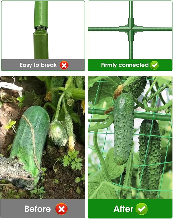 4 Pack Cucumber Trellis, Garden Trellis - Image 5